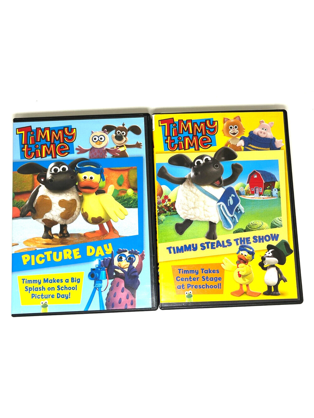 Timmy Time: Picture Day and Timmy Steals the Show DVDs